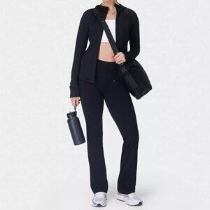Sweaty Betty Power 30" Bootcut workout trousers leggings black pants new Small